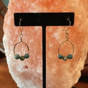 Apatite earrings